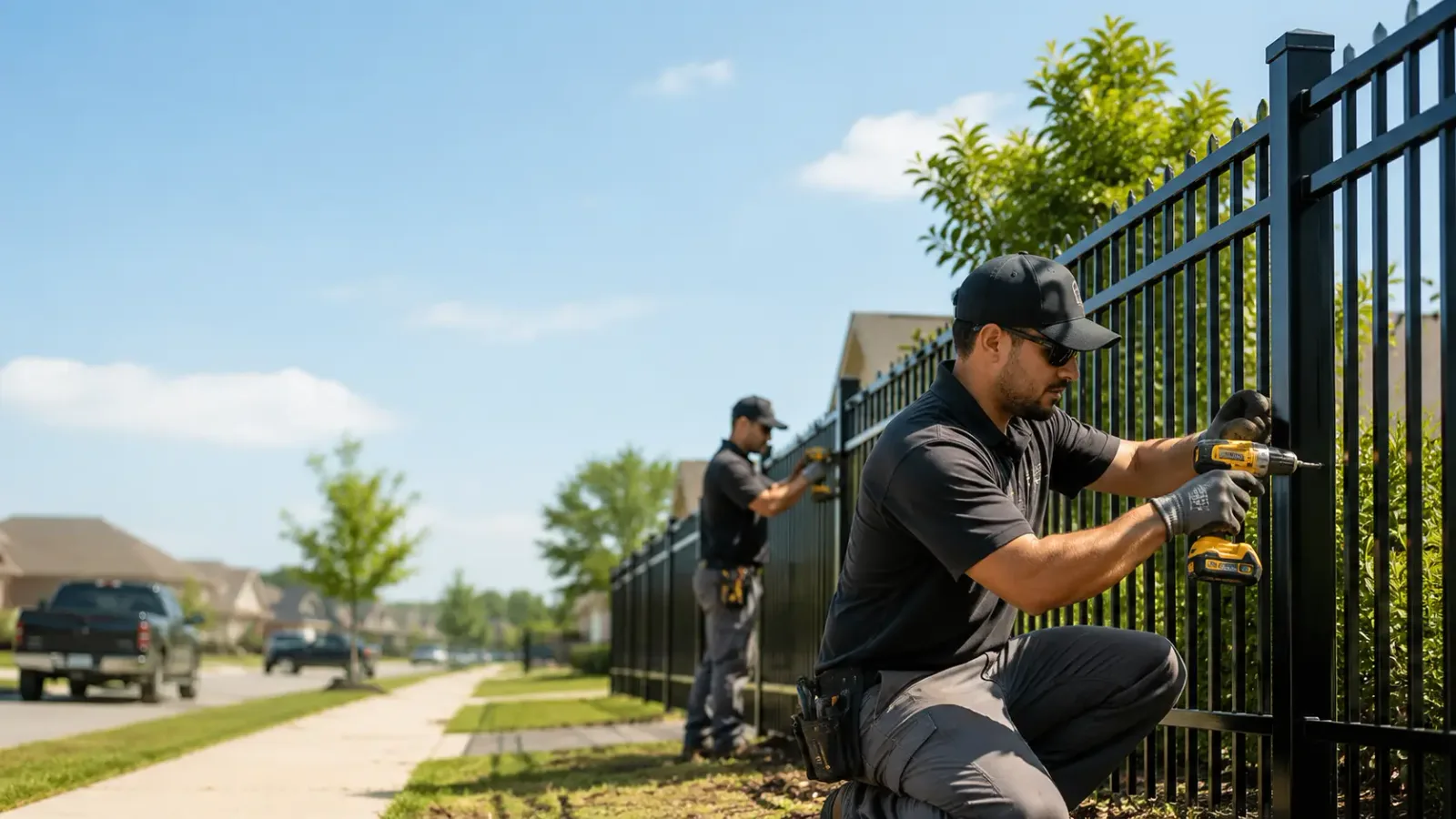 Metal Fence Installation in Empire, AL